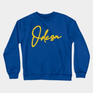 Odesa  / Vintage Faded Design Crewneck Sweatshirt